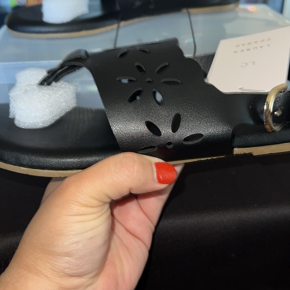 LC Lauren Conrad Jarrah Women's Floral Thong Sling Back Sandals - Picture 6 of 9